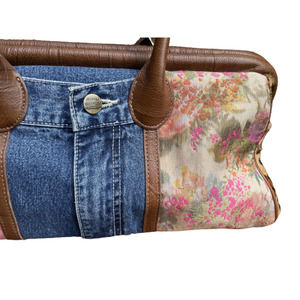 Clever Carriage Company - No Diet Denim Jean Doctor Satchel